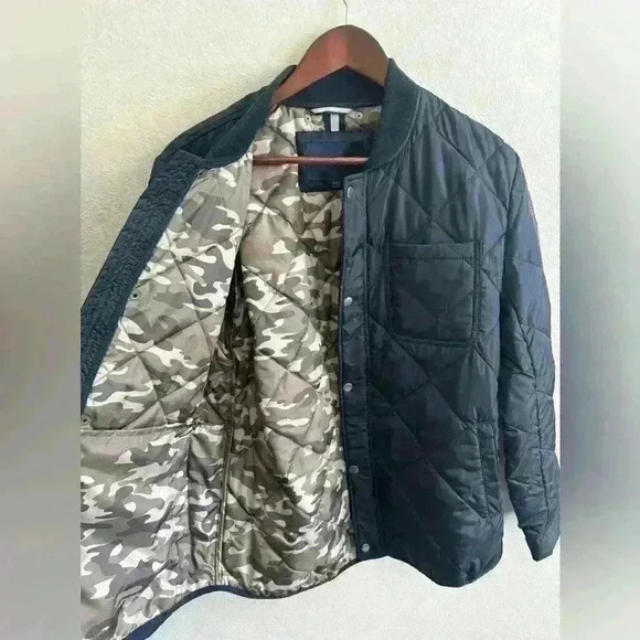 Cole Haan Men’s Quilted Nylon Jacket Size S - Picture 3 of 8